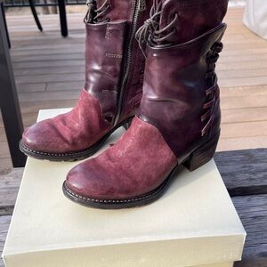 A.S.98 Women’s Katarina Boot in burgundy size 37